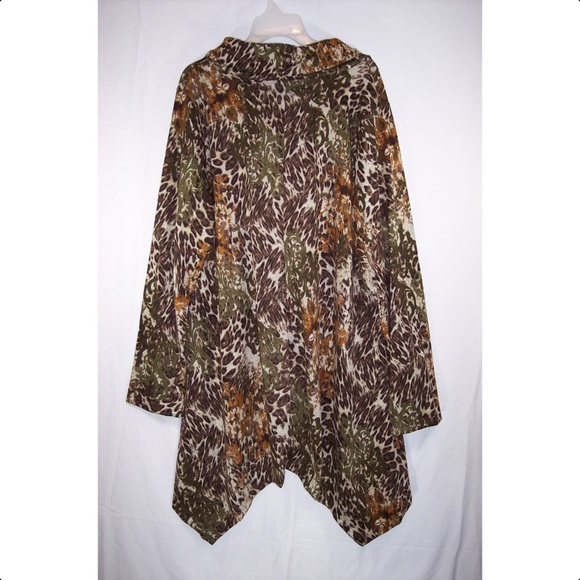 NEW Yummy Plus 5X Cowl Neck Hi-Lo Top - Picture 7 of 10