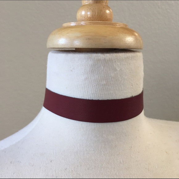 Faux Leather Choker (one size fits most)