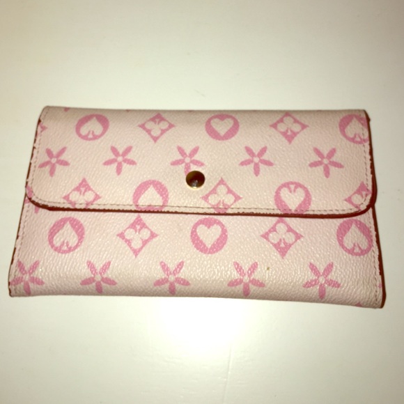 Pink wallet