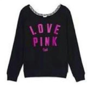 VS Pink Slouchy Crew