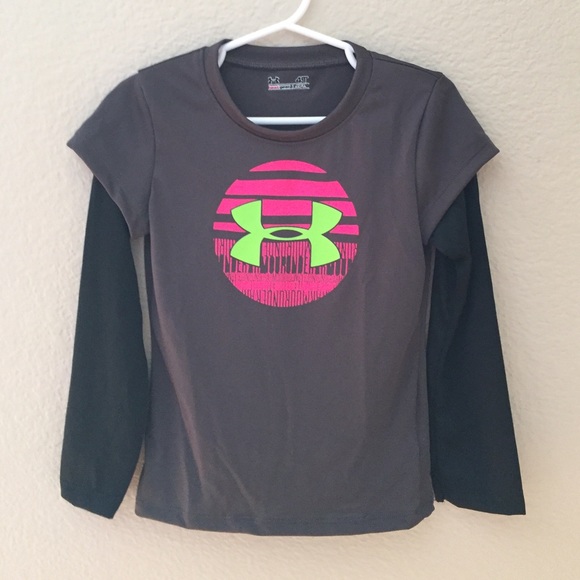 Under Armour Toddler Girl's Long- Sleeve T