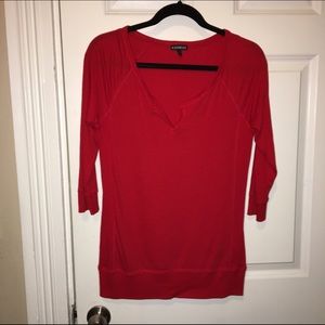 Express 3/4 sleeve top