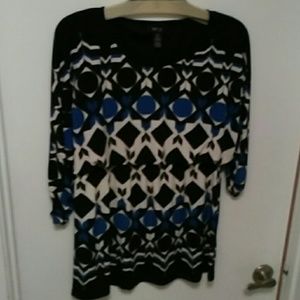 Multi color Style & Co office into date nite atire