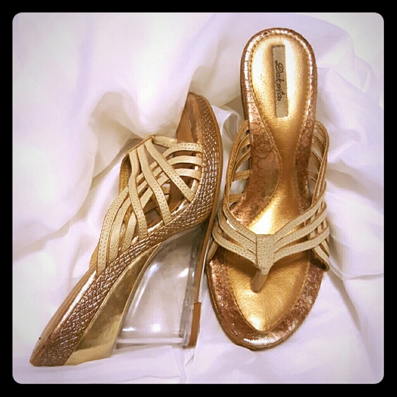 🇧🇷👡Clear heels nude sandals  37 -7.5/8