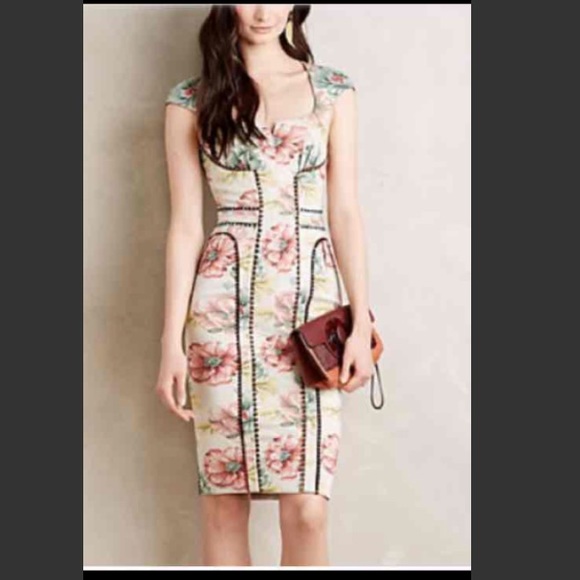 Anthropologie Bryon Lars Sheath Dress