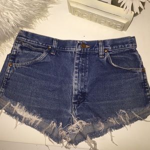 Wrangler jean shorts