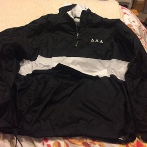 Tri Delta rain jacket