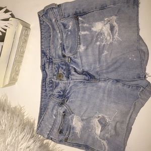 American eagle jean shorts