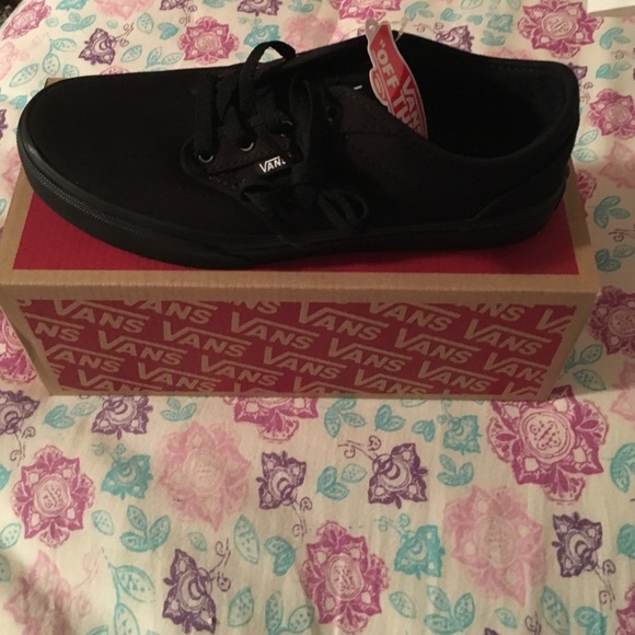 Vans Other - Vans Atwood black canvas sneakers youth size 5 Vans Other - Vans Atwood black canvas sneakers youth size 5