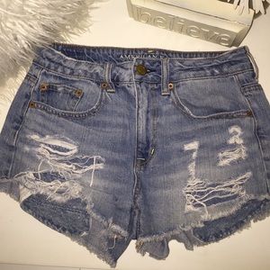 American eagle jean shorts