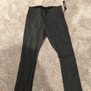 NWT whbm charcoal leggings control top