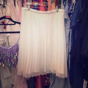 Calvin Klein mesh pleated skirt 💋