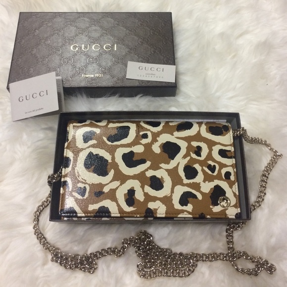 Authentic Gucci Leopard Mini bag /cross body