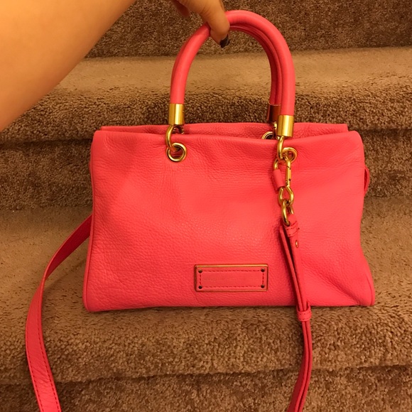 Marc by Marc jacobs , satchel , in coral