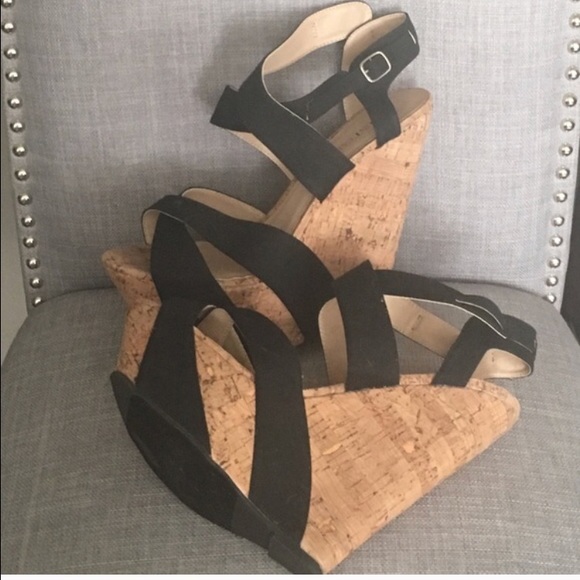 Shoes - Wedged cork sandals