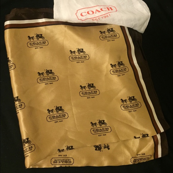 Horse Carriage Authentic Coach Scarf