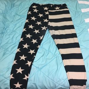 Rare 4th of July TC LuLaRoe Leggings