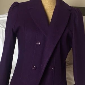 Purple Guess Peacoat