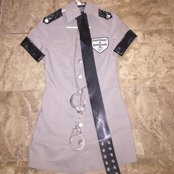 Sexy correction officer/ cop costume