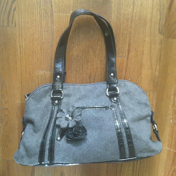 Grey purse