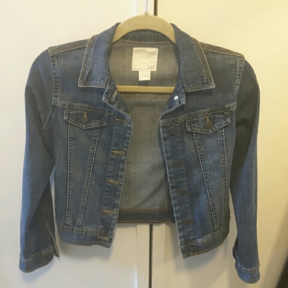 Girls Jean jacket size Large