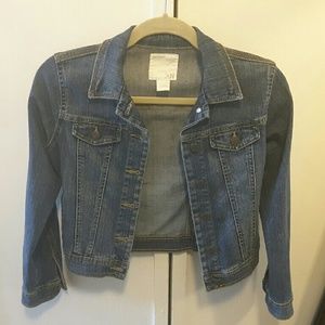 Girls Jean jacket size Large