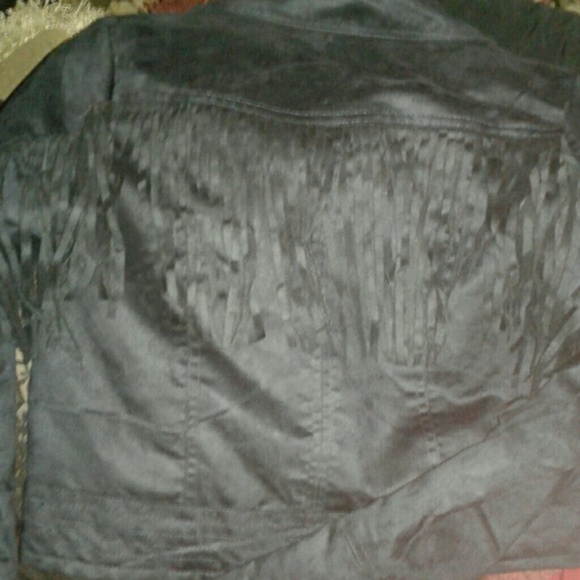 Trendy Suede Jacket - Picture 2 of 3