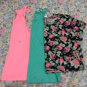 Bundle of Medium Crop Tops and Tanks