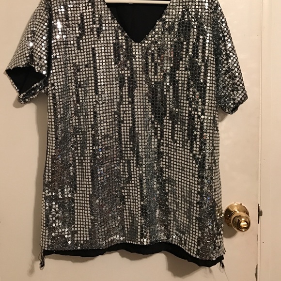 Vintage Sequin Top