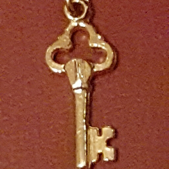 Key to my heart charm