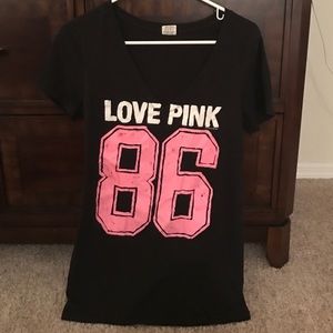 Victoria's Secret love pink shirt