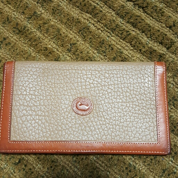 Vintage Dooney & Bourke Checkbook Cover
