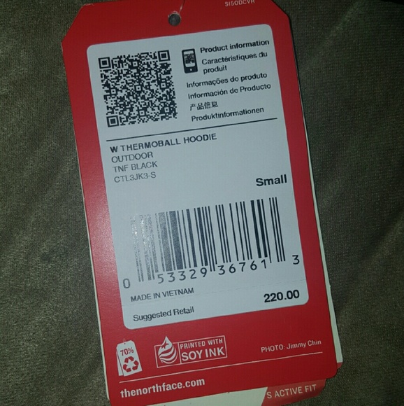 BRAND NEW North Face Thermoball Hoodie (with tags) - Picture 4 of 4