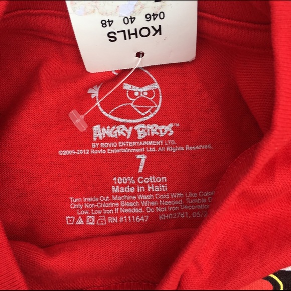 Angry Birds SS Tee! NWT! - Picture 3 of 3