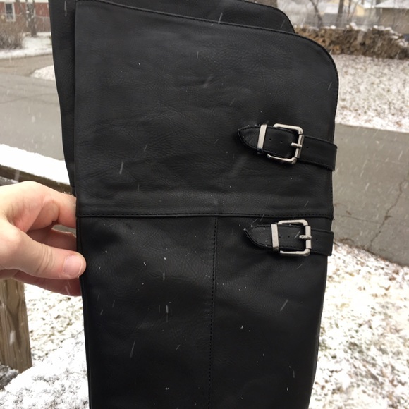 Jilt Tall Black Vegan Riding Boots! NIB! - Picture 7 of 8