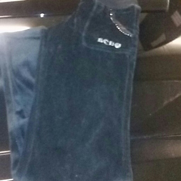 BCBG VELOR LOUNGE PANTS - Picture 2 of 3