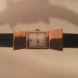Kate spade leather band watch.