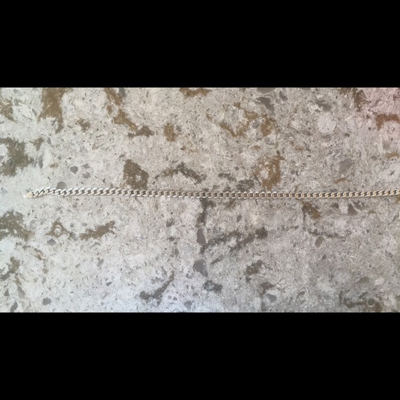 Silver Cuban link chain - Picture 1 of 1
