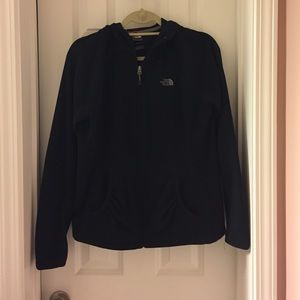 The North Face fleece hoodie