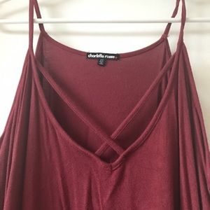 Open shoulder  shirt