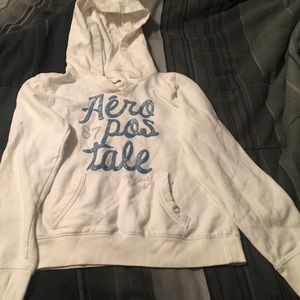 White hoodie
