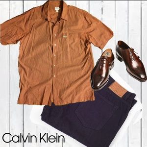 Calvin Klein Plaid Shirt for Men