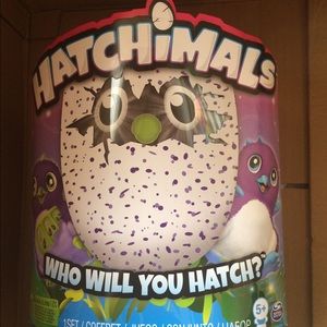 NEW Spin Master Hatchimals Purple Blue Draggle