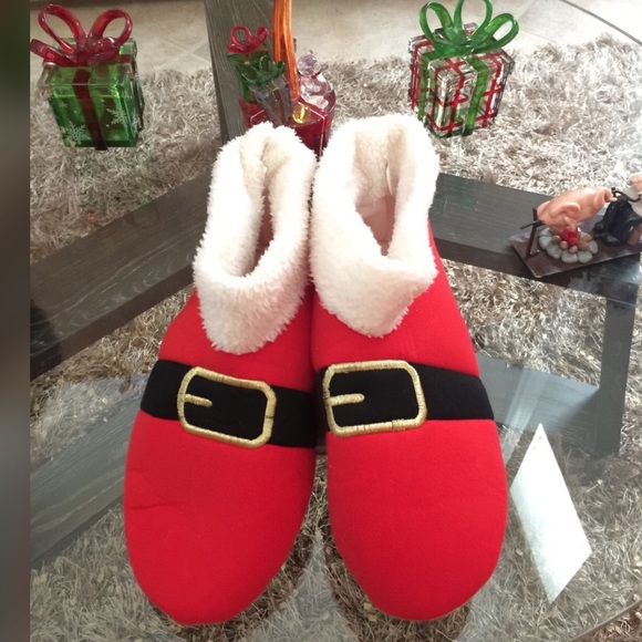 Men's Plush Bootie Slippers🎅🏻
