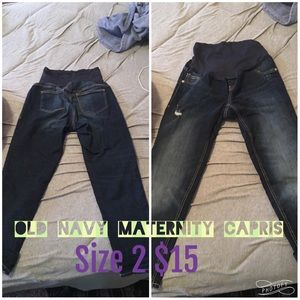 Old Navy Maternity Capris