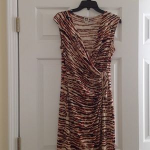 Anne Klein leopard print dress