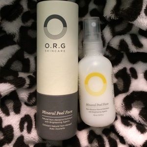 O.R.G Skincare Mineral Peel Face