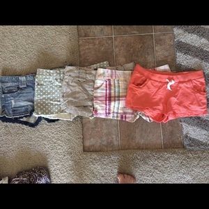 5 pairs of shorts