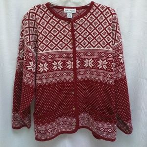 Croft & Barrow nordic style cardigan