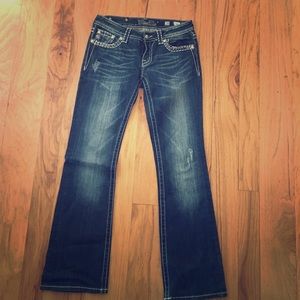 Only worn once Miss Me jeans.